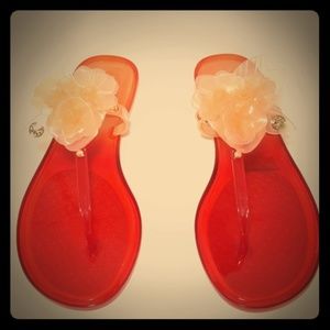 TORY BURCH Blossom Jelly Thong Sandal